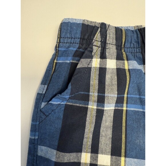 Toddler Boys Shorts Jumping Beans Elastic Drawstring Waistband Plaid Sz 4T New - Picture 3 of 11